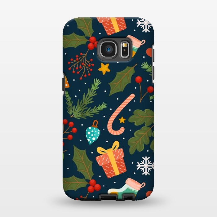 Galaxy S7 EDGE StrongFit Symbols for Christmas by ArtsCase