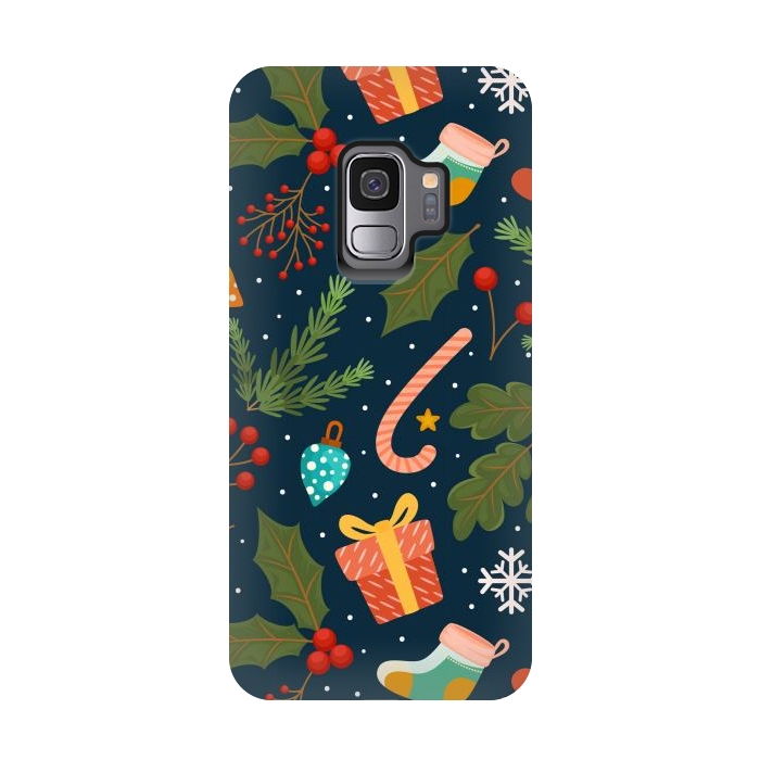 Galaxy S9 StrongFit Symbols for Christmas by ArtsCase