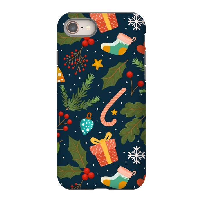 iPhone 8 StrongFit Symbols for Christmas by ArtsCase