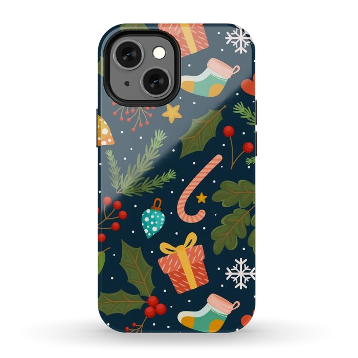 iPhone 12 mini StrongFit Symbols for Christmas by ArtsCase