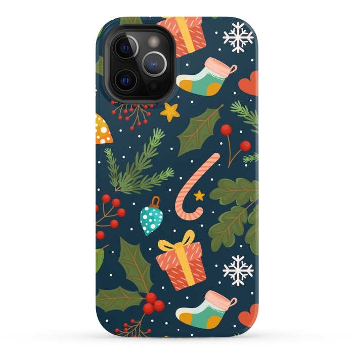 iPhone 12 Pro StrongFit Symbols for Christmas by ArtsCase
