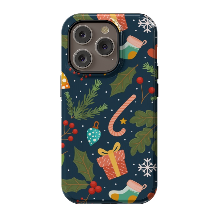 iPhone 14 Pro StrongFit Symbols for Christmas by ArtsCase