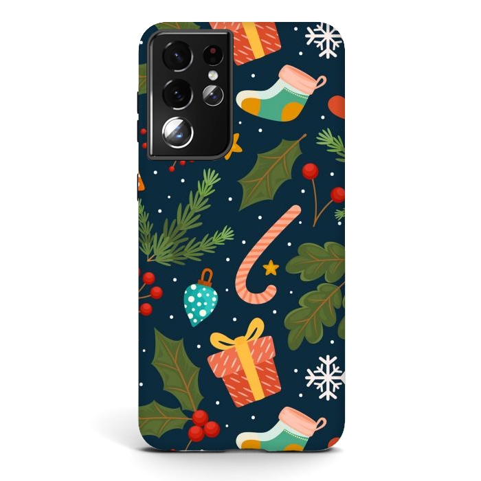 Galaxy S21 ultra StrongFit Symbols for Christmas by ArtsCase