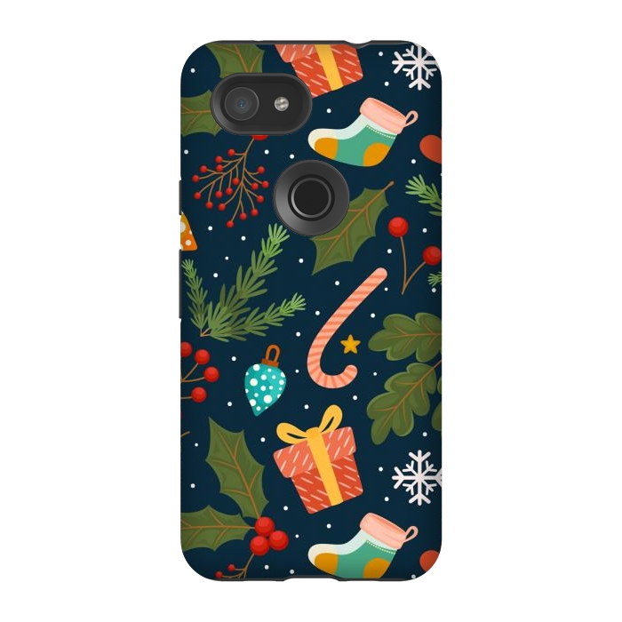 Pixel 3A StrongFit Symbols for Christmas by ArtsCase