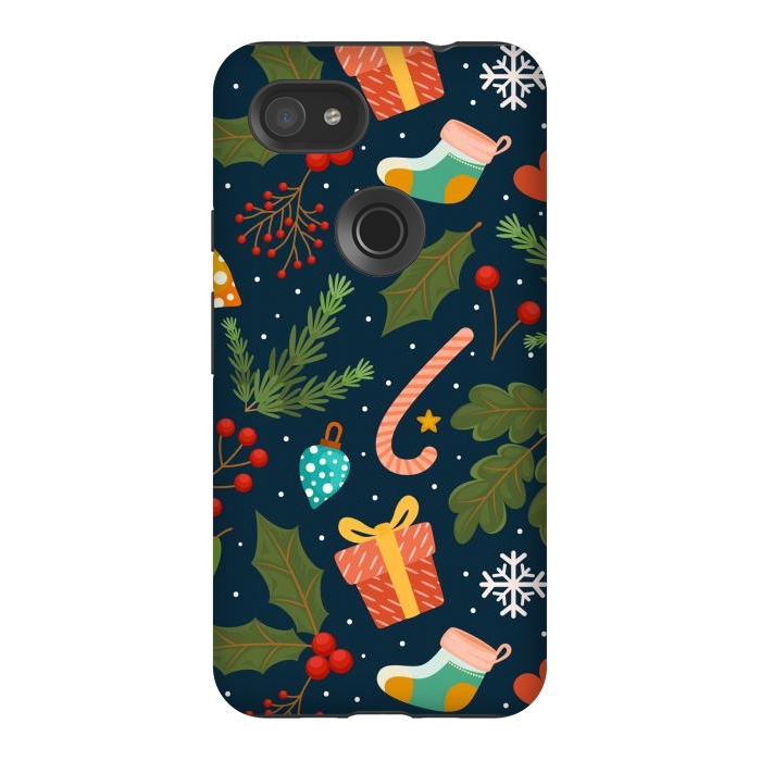 Pixel 3AXL StrongFit Symbols for Christmas by ArtsCase
