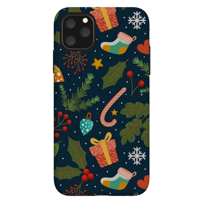 iPhone 11 Pro Max StrongFit Symbols for Christmas by ArtsCase