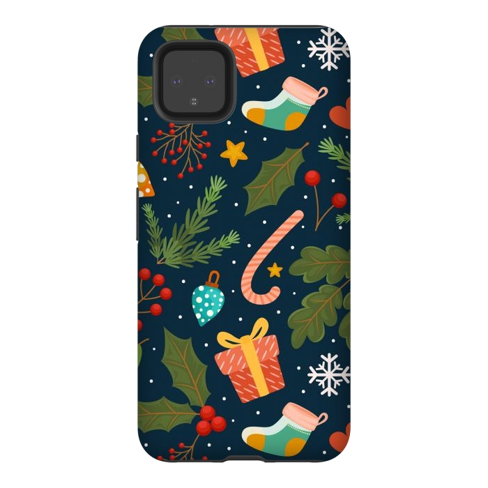 Pixel 4XL StrongFit Symbols for Christmas by ArtsCase