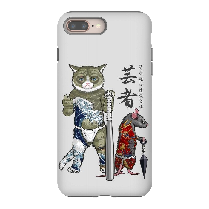 iPhone 7 plus StrongFit Mouse and Cat yakuza by Alberto
