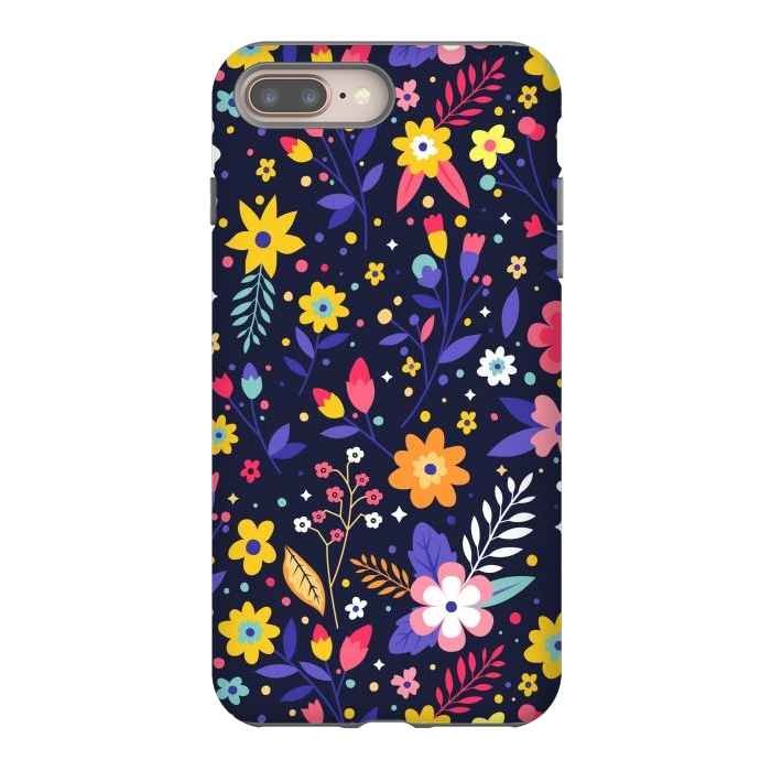iPhone 7 plus StrongFit Beautifull Flowers with Vibrant Colors by ArtsCase