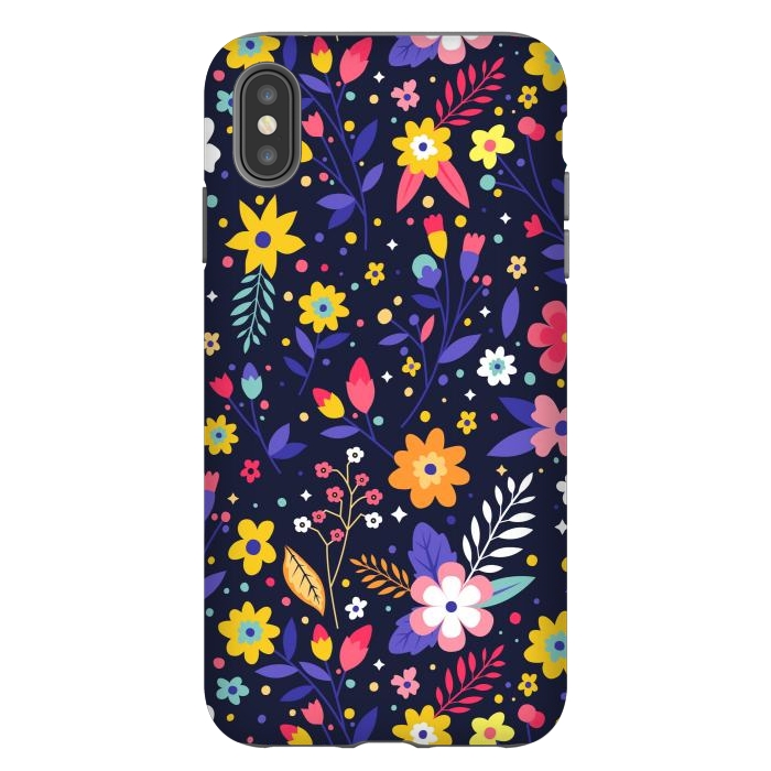iPhone Xs Max StrongFit Beautifull Flowers with Vibrant Colors by ArtsCase