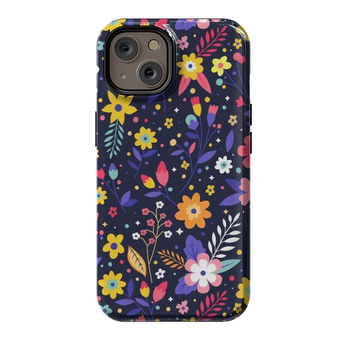 iPhone 14 StrongFit Beautifull Flowers with Vibrant Colors by ArtsCase