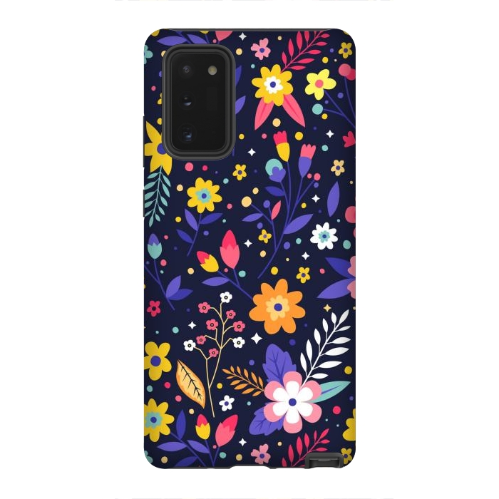 Galaxy Note 20 StrongFit Beautifull Flowers with Vibrant Colors by ArtsCase