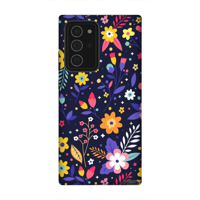 Galaxy Note 20 Ultra StrongFit Beautifull Flowers with Vibrant Colors by ArtsCase