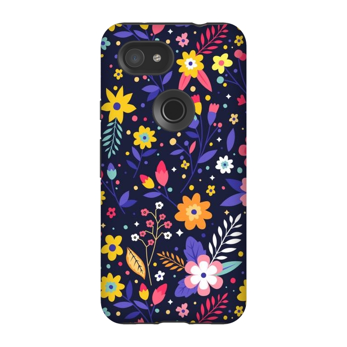 Pixel 3A StrongFit Beautifull Flowers with Vibrant Colors by ArtsCase