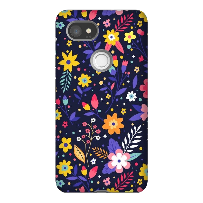 Pixel 2XL StrongFit Beautifull Flowers with Vibrant Colors by ArtsCase