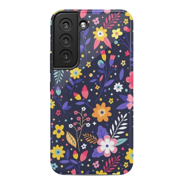 Galaxy S22 StrongFit Beautifull Flowers with Vibrant Colors by ArtsCase