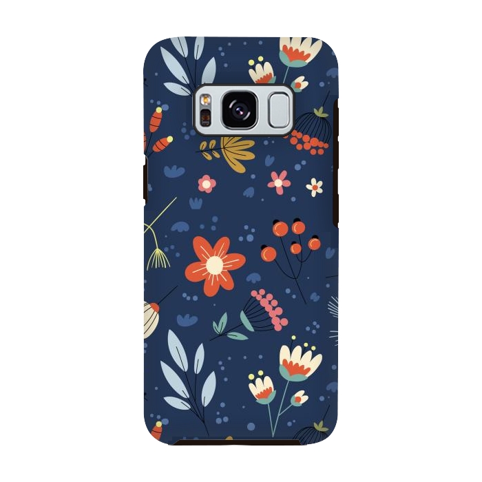 Galaxy S8 StrongFit Cute Flowers VIII by ArtsCase
