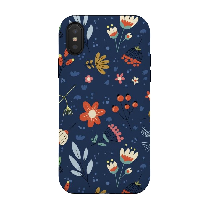 iPhone Xs / X StrongFit Cute Flowers VIII by ArtsCase