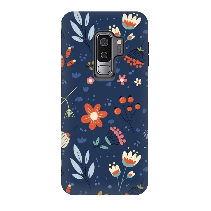 Galaxy S9 plus StrongFit Cute Flowers VIII by ArtsCase