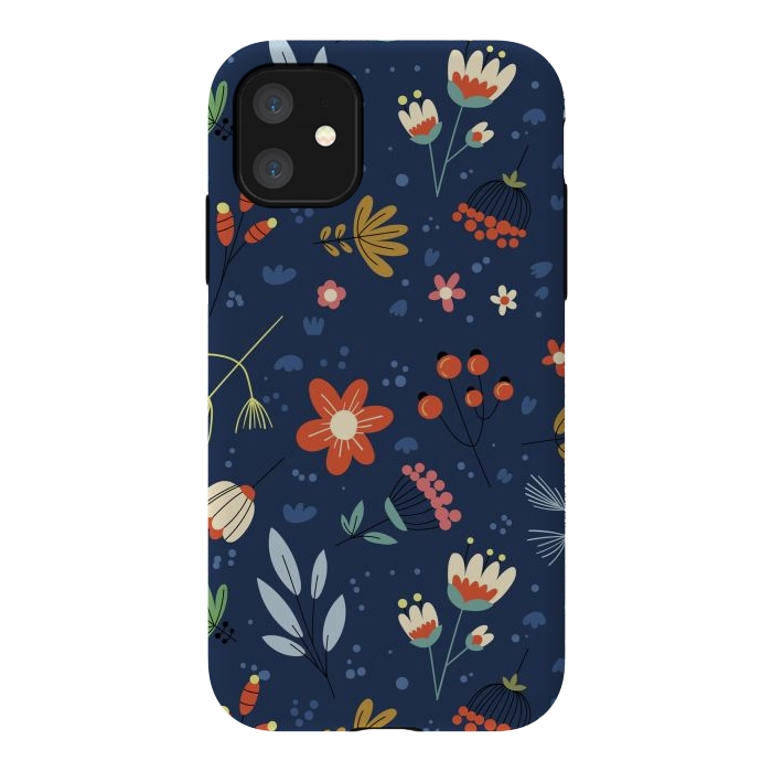 iPhone 11 StrongFit Cute Flowers VIII by ArtsCase