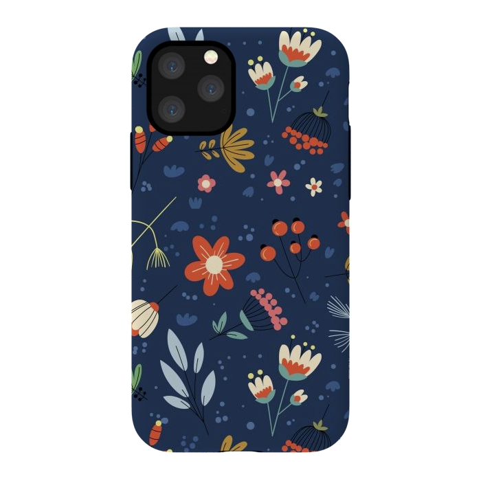 iPhone 11 Pro StrongFit Cute Flowers VIII by ArtsCase