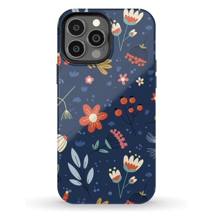 iPhone 13 Pro Max StrongFit Cute Flowers VIII by ArtsCase