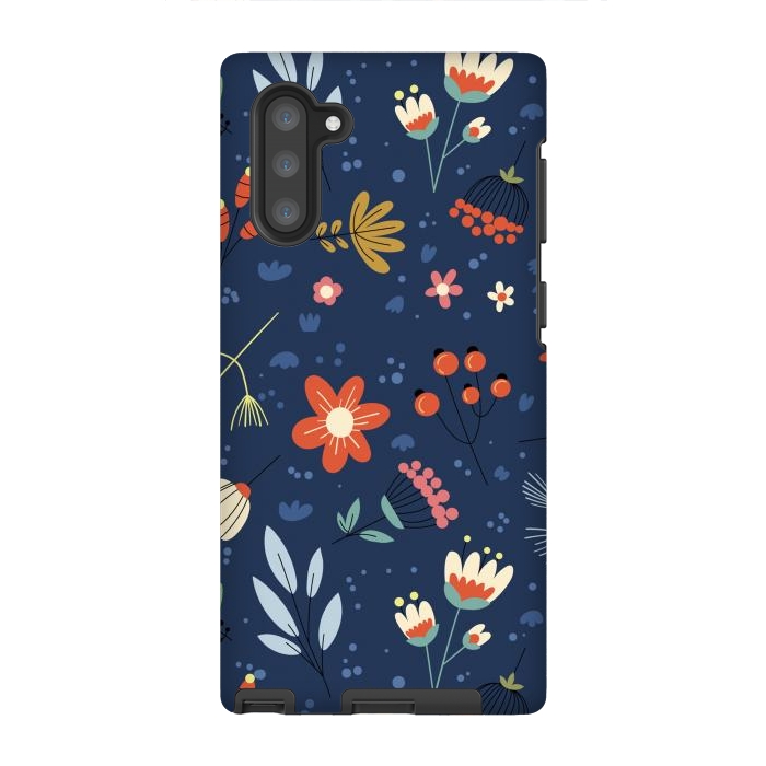 Galaxy Note 10 StrongFit Cute Flowers VIII by ArtsCase