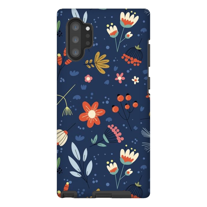 Galaxy Note 10 plus StrongFit Cute Flowers VIII by ArtsCase