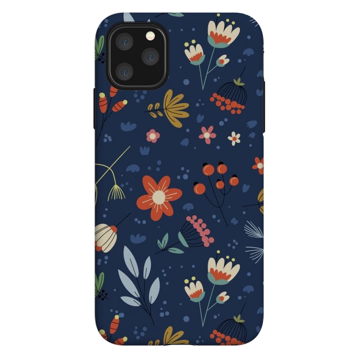 iPhone 11 Pro Max StrongFit Cute Flowers VIII by ArtsCase