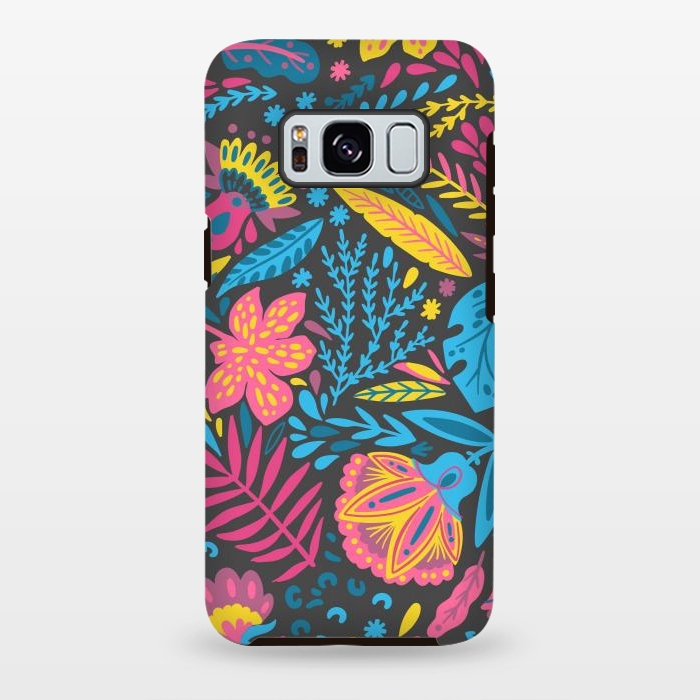 Galaxy S8 plus StrongFit HAPPY LEAVES by ArtsCase