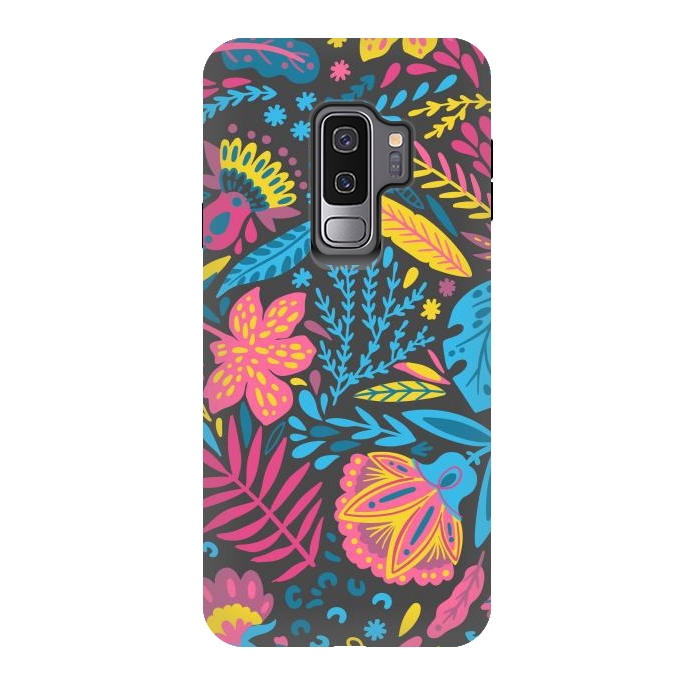 Galaxy S9 plus StrongFit HAPPY LEAVES by ArtsCase
