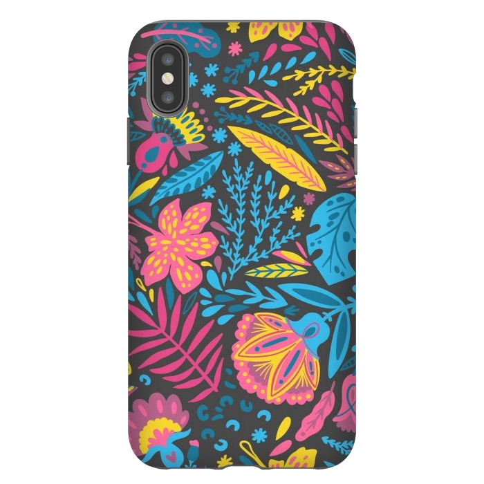 iPhone Xs Max StrongFit HAPPY LEAVES by ArtsCase