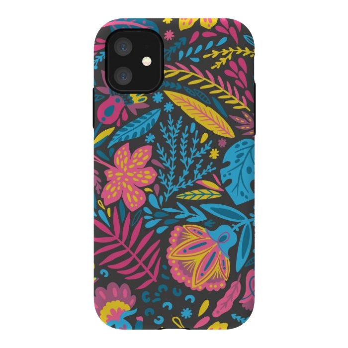 iPhone 11 StrongFit HAPPY LEAVES by ArtsCase