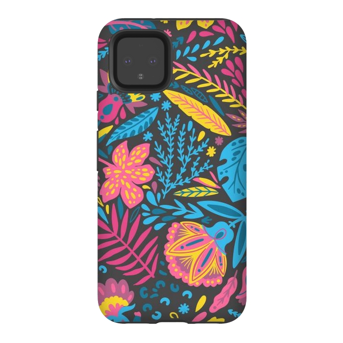 Pixel 4 StrongFit HAPPY LEAVES by ArtsCase