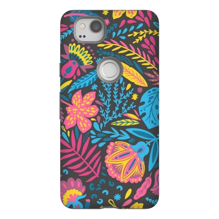 Pixel 2 StrongFit HAPPY LEAVES by ArtsCase