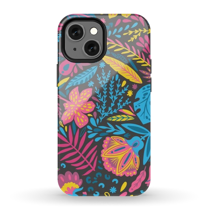 iPhone 12 mini StrongFit HAPPY LEAVES by ArtsCase