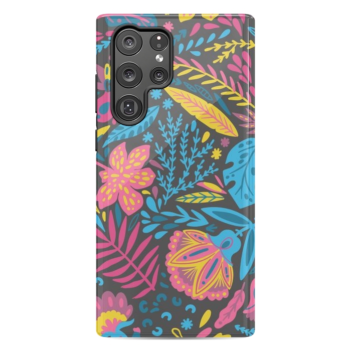 Galaxy S22 Ultra StrongFit HAPPY LEAVES by ArtsCase