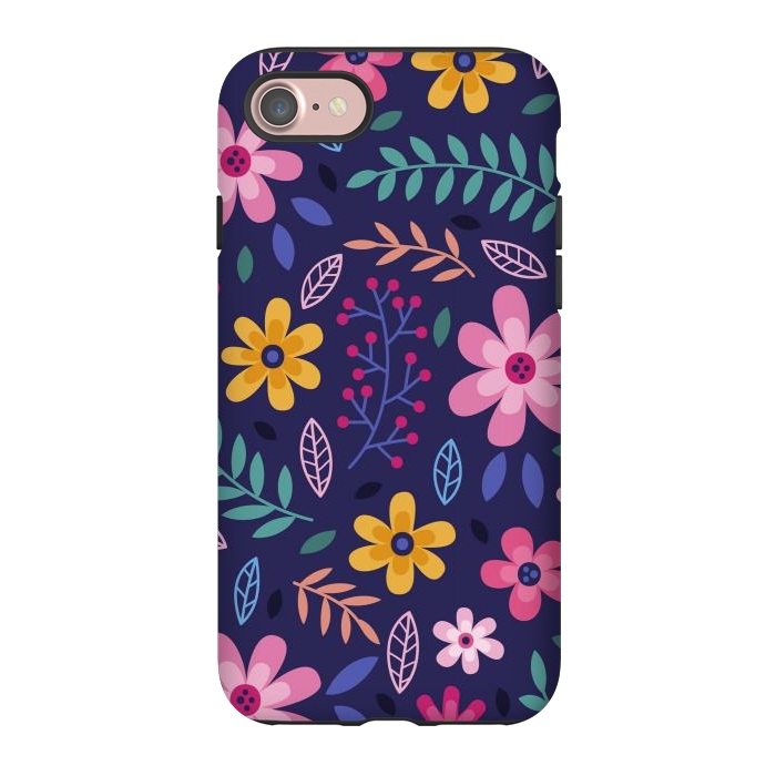 iPhone 7 StrongFit Pink Flowers for You  by ArtsCase