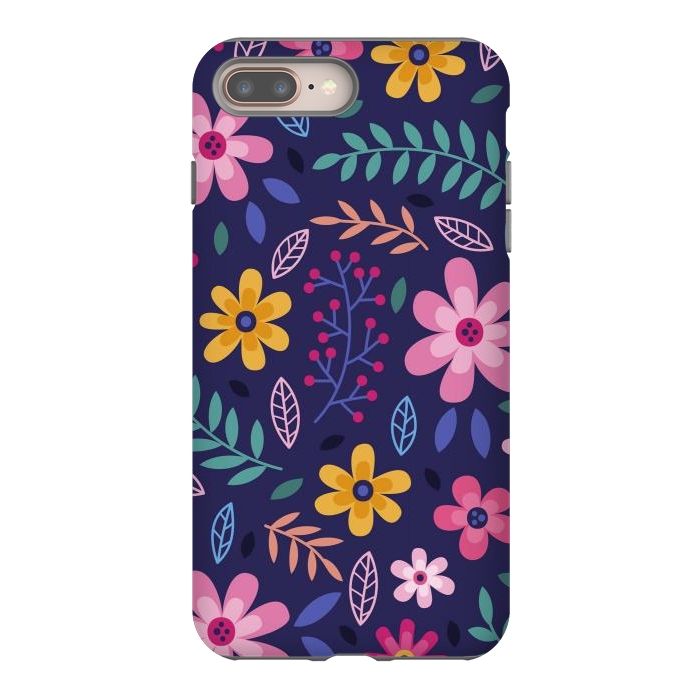 iPhone 7 plus StrongFit Pink Flowers for You  by ArtsCase