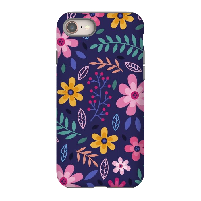 iPhone 8 StrongFit Pink Flowers for You  by ArtsCase