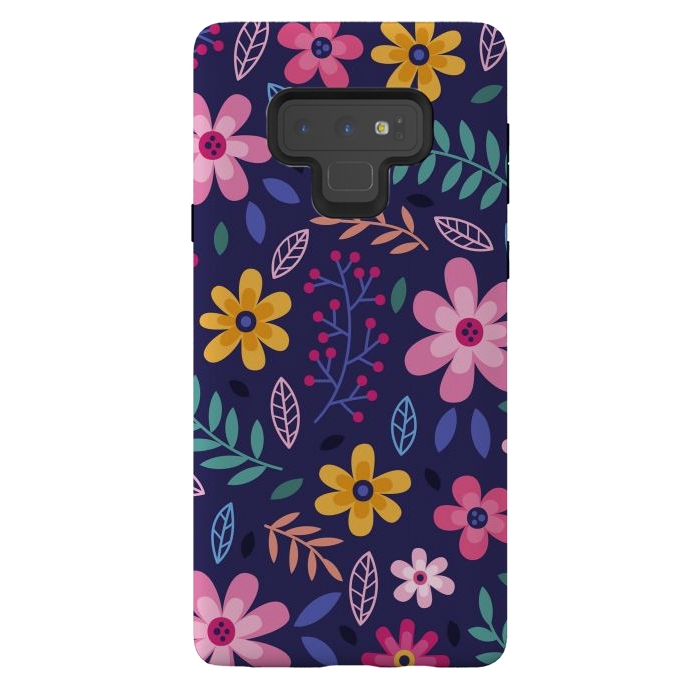 Galaxy Note 9 StrongFit Pink Flowers for You  by ArtsCase