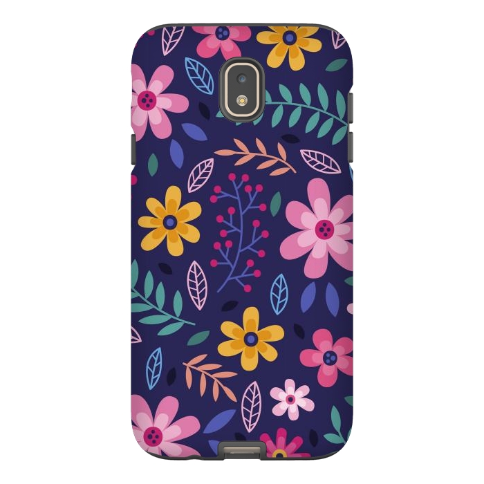 Galaxy J7 StrongFit Pink Flowers for You  by ArtsCase