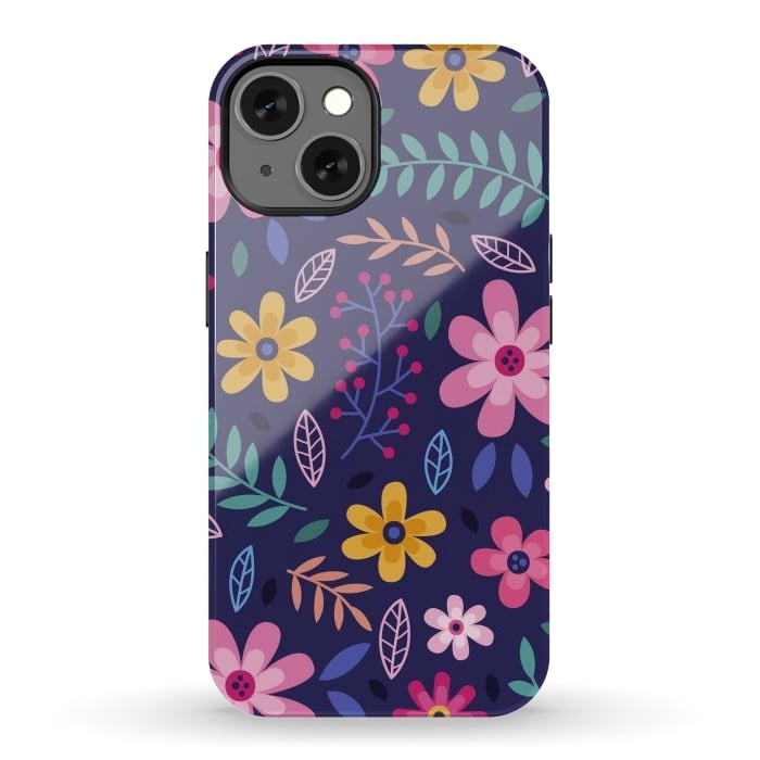 iPhone 13 StrongFit Pink Flowers for You  by ArtsCase