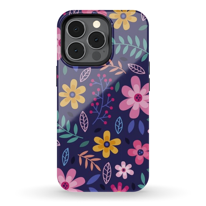 iPhone 13 pro StrongFit Pink Flowers for You  by ArtsCase