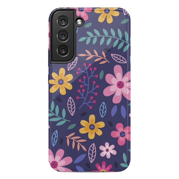 Galaxy S22 plus StrongFit Pink Flowers for You  by ArtsCase