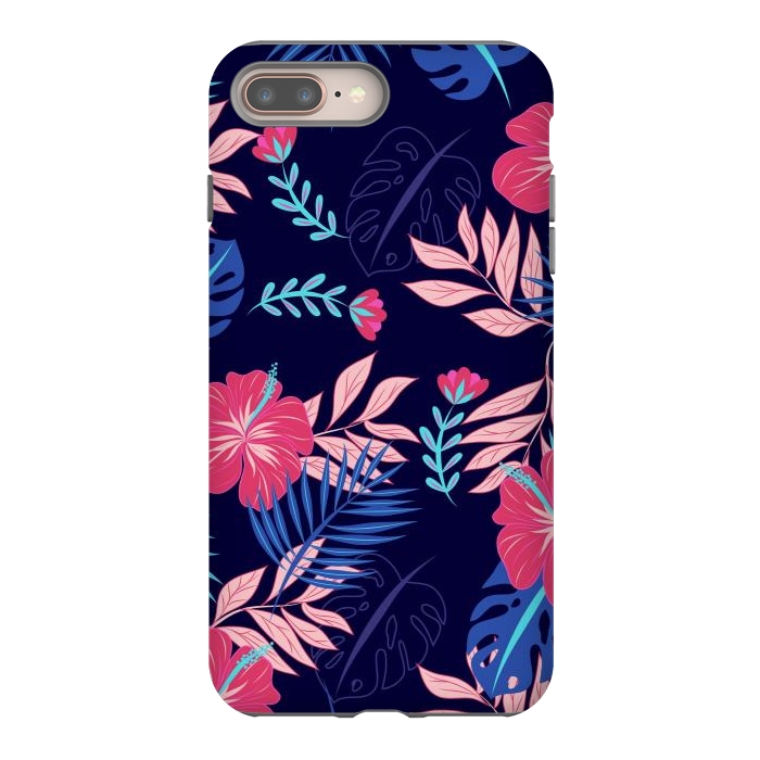 iPhone 7 plus StrongFit VIBRE AND HAPPY LEAVES by ArtsCase