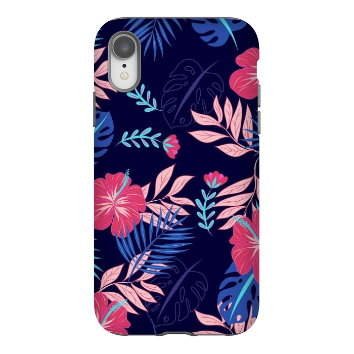 iPhone Xr StrongFit VIBRE AND HAPPY LEAVES by ArtsCase