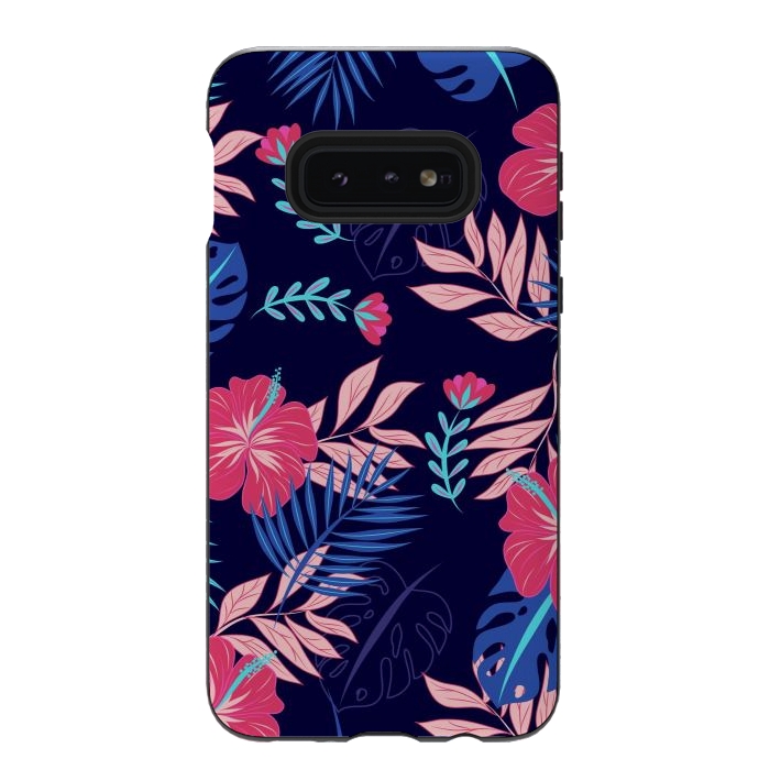 Galaxy S10e StrongFit VIBRE AND HAPPY LEAVES by ArtsCase
