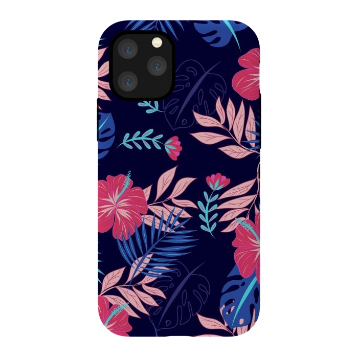 iPhone 11 Pro StrongFit VIBRE AND HAPPY LEAVES by ArtsCase