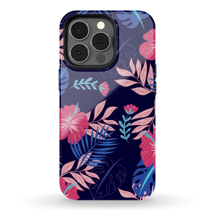 iPhone 13 pro StrongFit VIBRE AND HAPPY LEAVES by ArtsCase